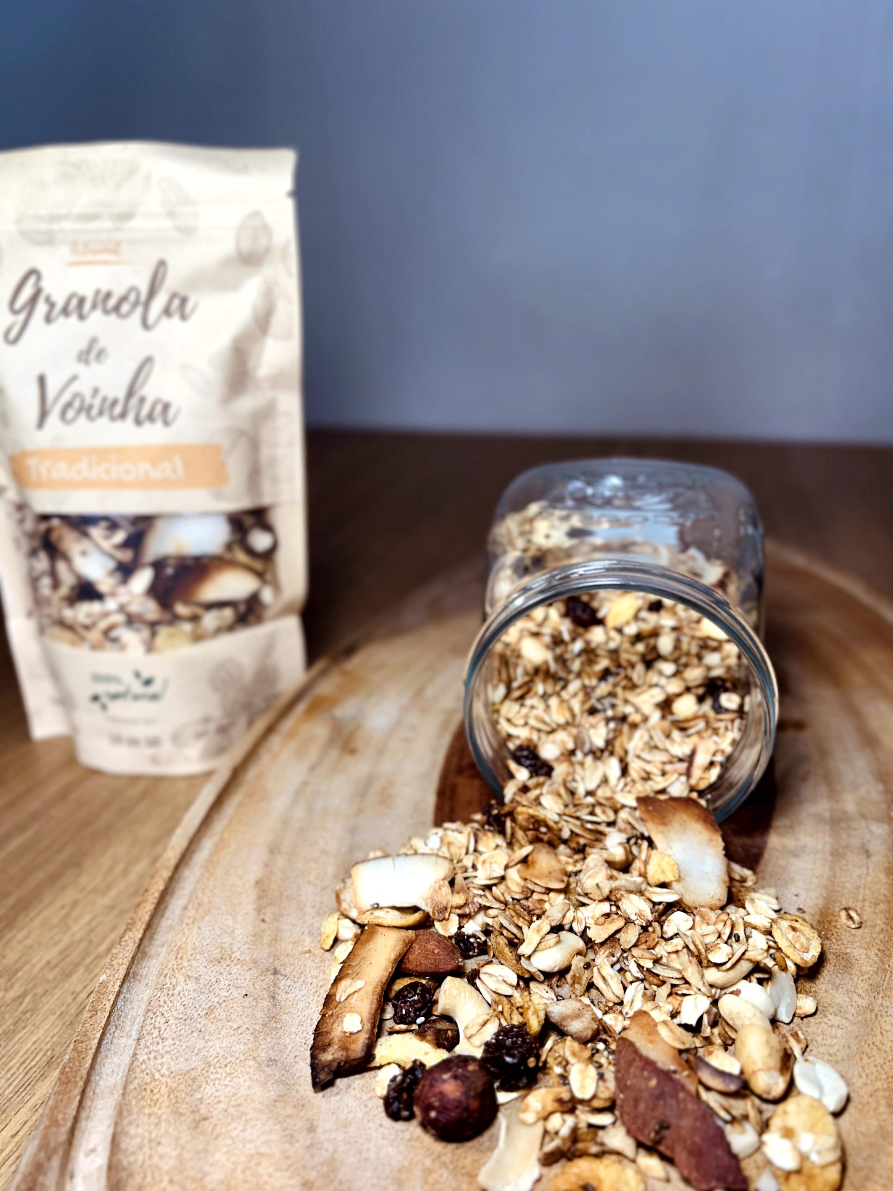 Pote artesanal de Granola de Voinha